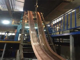 Μηχανή χύτευσης ράβδων χαλκού