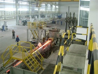 Μηχανή Οριζόντιας Χύτευσης από χάλυβα